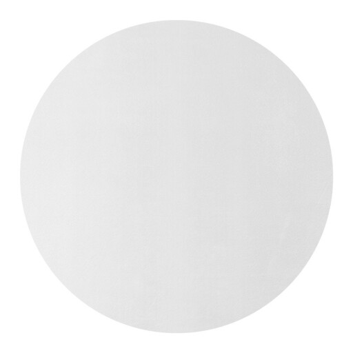 Covor alb rotund ø 160 cm Joy 1400 – Ayyildiz Carpets
