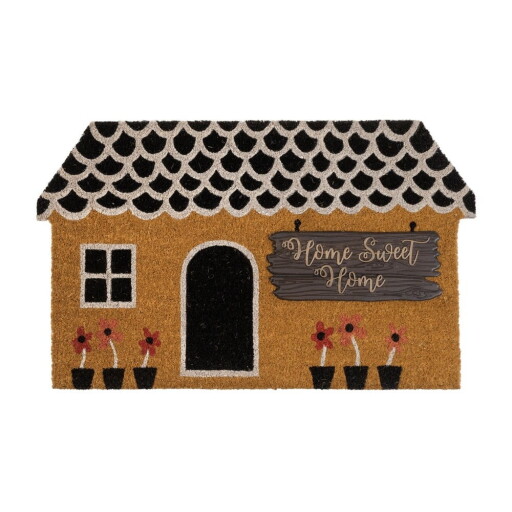 Covoraș de intrare din fibre de nucă de cocos 45x75 cm Villa – Casa Selección