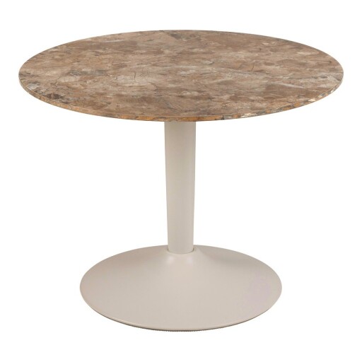Măsuță de cafea maro rotundă cu blat ceramic ø 60 cm Malta – Actona