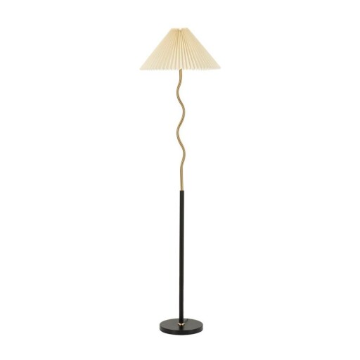 Lampadar negru-auriu (înălțime 172 cm) Closy – Mauro Ferretti