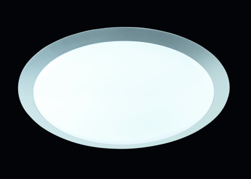 Plafoniera Gonzalo, TRIO, 42x10 cm, 25W, 1x LED, metal, titaniu
