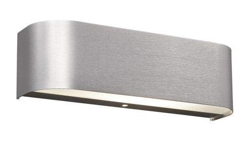 Aplica de perete Adriano, TRIO, 30x6 cm, 3.1W, 2x SMD, aluminiu, argintiu lucios