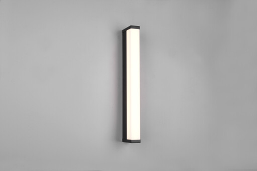 Aplica de perete Fabio, TRIO, 42.5x3.8 cm, 6.5W, 1x SMD, metal, negru mat