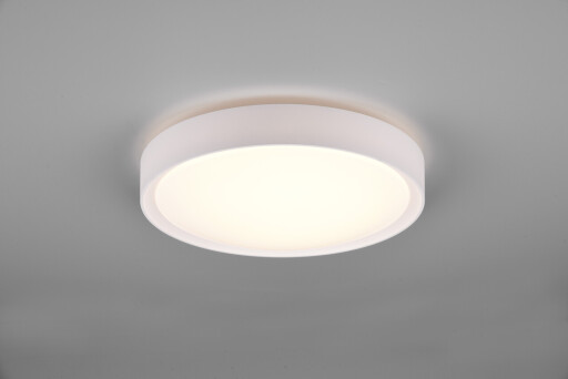 Plafoniera Clarimo, TRIO, 33x9 cm, 18W, 1x SMD, plastic, alb