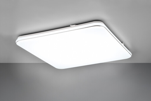 Plafoniera Blanca, RL, 53x53x5 cm, 46W, 1x SMD, plastic, alb