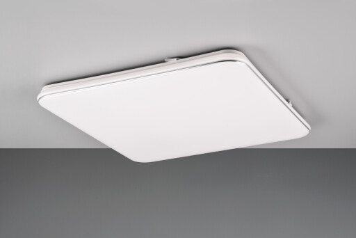 Plafoniera Blanca, RL, 53x53x5 cm, 46W, 1x SMD, plastic, alb/galben