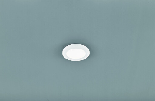 Plafoniera Camillus, RL, 17x3 cm, 9W, 1x SMD, plastic, alb