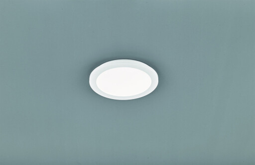 Plafoniera Camillus, RL, 26x3 cm, 13W, 1x SMD, plastic, alb