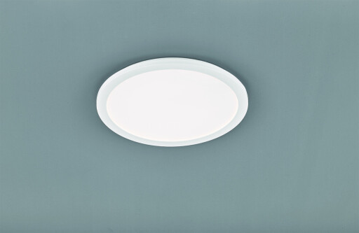 Plafoniera Camillus, RL, 40x3 cm, 22W, 1x SMD, plastic, alb