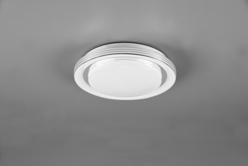 Plafoniera Atria, RL, 27x7 cm, 10.5W, 1x SMD, plastic, alb