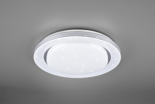 Plafoniera Atria, RL, 48x7.5 cm, 21W, 1x SMD, plastic, alb