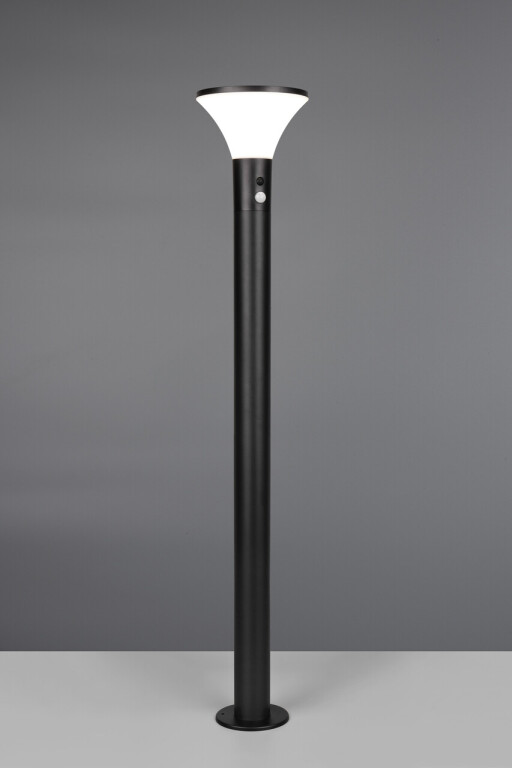 Lampadar de exterior Gorda, RL, 17.5x100 cm, 3.5W, 1x SMD, metal, negru mat