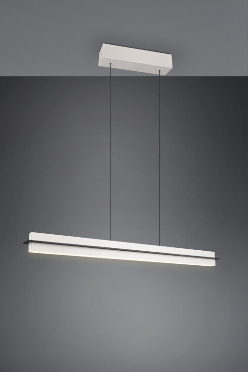 Lustra Emerson, TRIO, 95x9 cm, 22W, 1x SMD, metal, gri