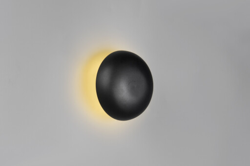 Aplica de perete Davey, RL, 8.4x15.5 cm, 1.5W, 1x SMD, metal, negru mat