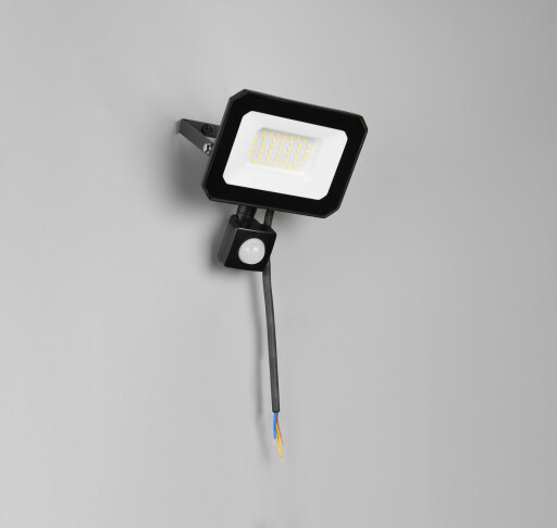 Aplica de perete pentru exterior Funchal, RL, 14.5x13x15.5 cm, 30W, 1x SMD, aluminiu, negru mat