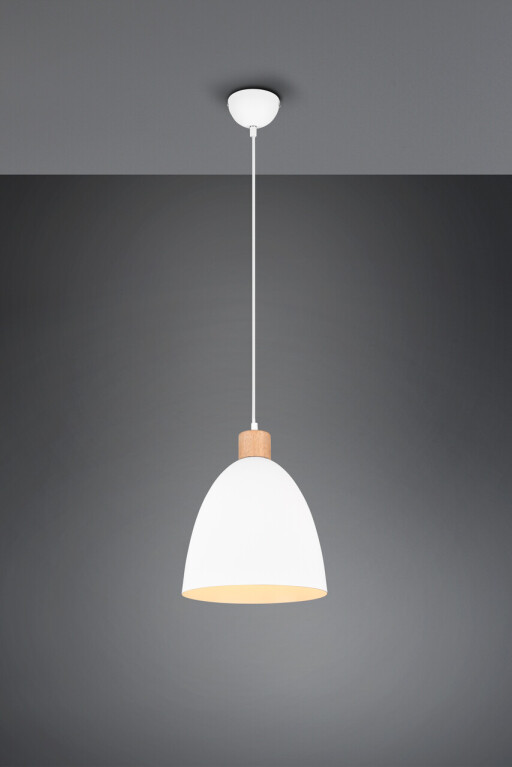 Lustra Jagger, RL, 25x150 cm, 40W, 1x E27, metal, alb mat