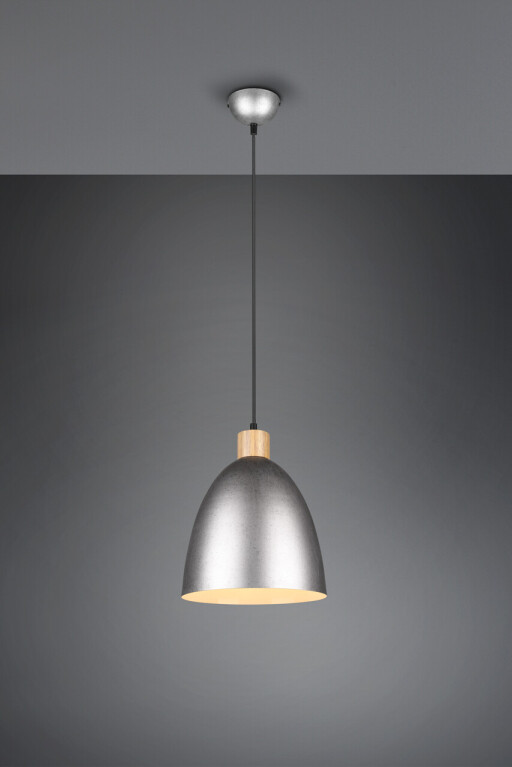 Lustra Jagger, RL, 25x150 cm, 40W, 1x E27, metal, nichel antic