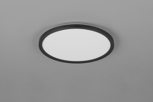 Plafoniera Joko, RL NOW, 29x3 cm, 18W, 1x SMD, plastic, negru