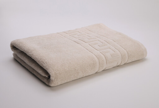 Prosop de baie Greek Border, ET 2000 IMPEX, 70x130 cm, bumbac, crem