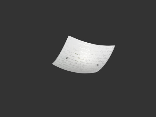 Plafoniera Signa, TRIO, 30x30x9 cm, 40W, 1x E27, metal, alb