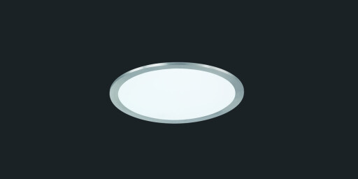 Plafoniera Phoenix, TRIO, 30x4.2 cm, 15W, 1x SMD, metal, nichel mat