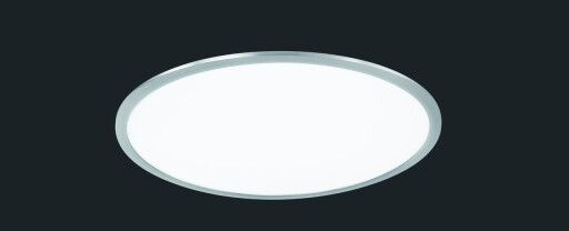 Plafoniera Phoenix, TRIO, 62x4.2 cm, 31W, 1x SMD, metal, nichel mat