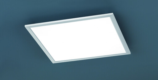 Plafoniera Phoenix, TRIO, 45x45x4 cm, 26W, 1x LED, metal, nichel mat