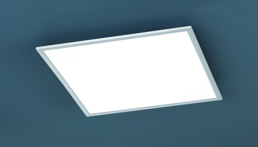 Plafoniera Phoenix, TRIO, 62x62x4 cm, 31W, 1x SMD, metal, nichel mat