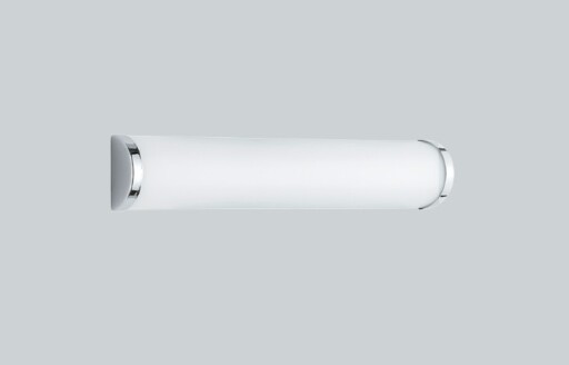 Aplica de perete Xavi, TRIO, 40.5x8.3 cm, 40W, 3x E14, metal, argintiu/alb
