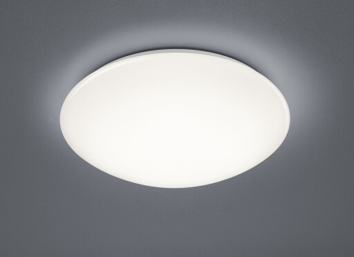 Plafoniera Paolo, TRIO, 37x8.5 cm, 15W, 1x SMD, plastic, alb