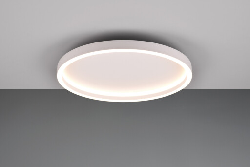 Plafoniera Rotonda, RL, 35x5.8 cm, 20W, 1x SMD, metal, alb mat