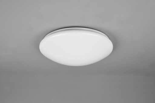 Plafoniera Lukida, RL, 38x10.5 cm, 18W, 1x SMD, plastic, alb