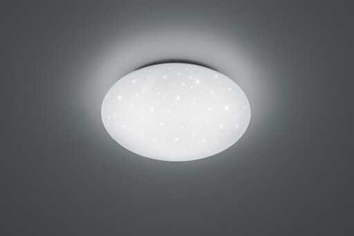 Plafoniera cu efect stele Putz, RL, 37x8.5 cm, 15W, 1x SMD, plastic, alb