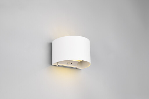 Aplica de perete pentru exterior Talent, RL, 16x11.5x10 cm, 0.5W, 2x SMD, metal, alb mat