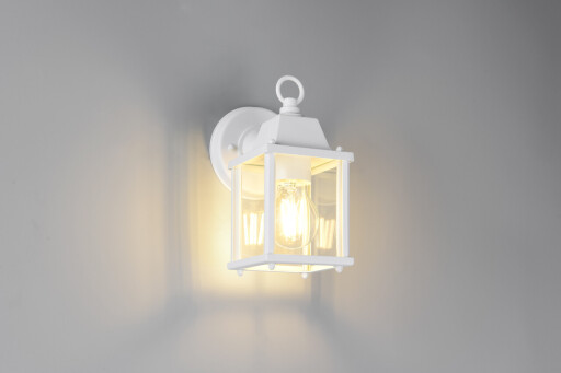 Lampa de gradina Mirande, TRIO, 11.5x14.5x22.5 cm, 40W, 1x E27, aluminiu, alb mat