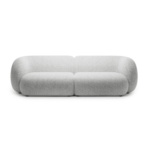 Canapea gri deschis 243 cm Kate – Micadoni
