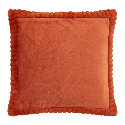 Pernă decorativă din micropluș/cocolino 55x55 cm Velvet and Faux Fur – Catherine Lansfield