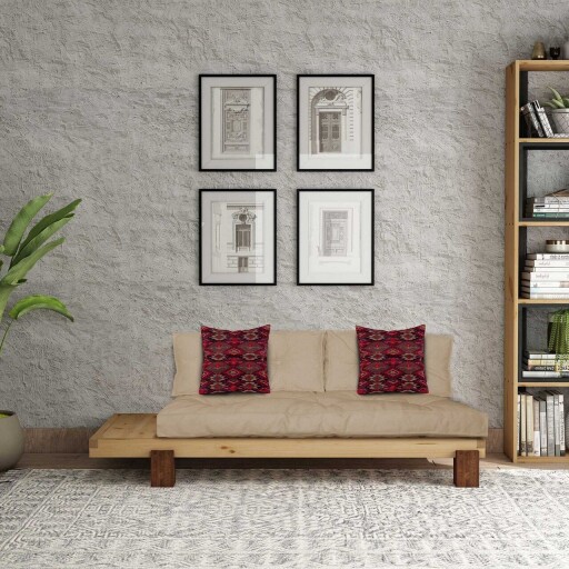 Șezlong, Atelier del Sofa, 135PLT1109, Lemn , Natural / Cămilă