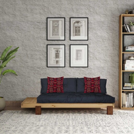 Șezlong, Atelier del Sofa, 135PLT1107, Lemn , Natural / Antracit