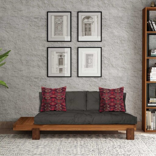 Șezlong, Atelier del Sofa, 135PLT1113, Lemn , Tec / Antracit