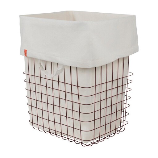 Coș de rufe burgundy din metal 64 l Store-It – Mette Ditmer Denmark