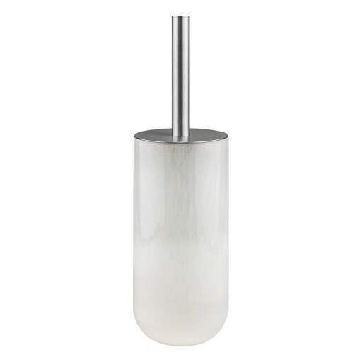 Perie de WC crem din sticlă Opal – Mette Ditmer Denmark