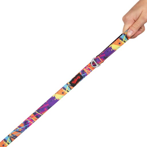 Lesă pentru câini, Paws &amp; Whiskers, Splash Small, Poliester, Multicolor