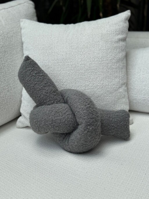Perna, Ask Dugum, 44x22x18 cm, Poliester, Gri