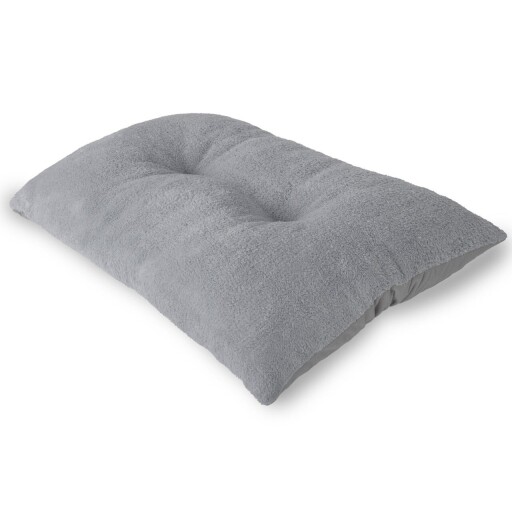 Pat pentru animale de companie, Paws &amp; Whiskers, Polly Dog 50 x 70, Material exterior: 100% poliester, Gri deschis / Gri