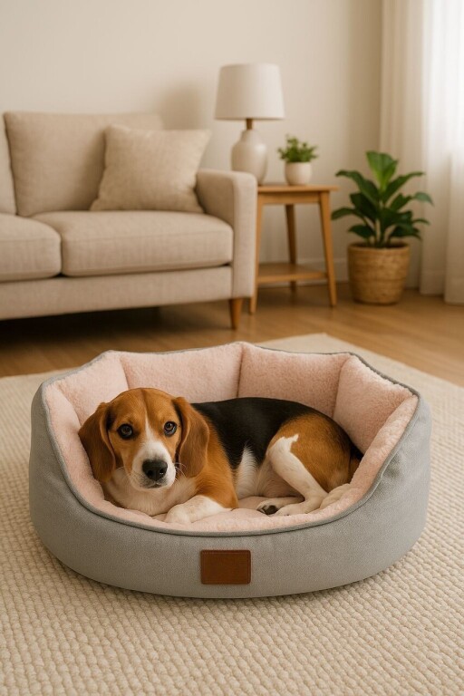 Pat pentru animale de companie, Paws &amp; Whiskers, Coco S, Material exterior: 100% poliester, Roz