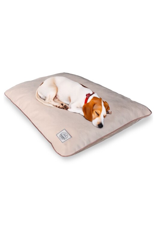 Pat pentru animale de companie, Paws &amp; Whiskers, Puppy Dog M, Material exterior: 100% poliester, Crem