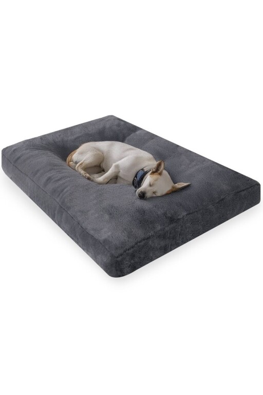 Pat pentru animale de companie, Paws &amp; Whiskers, Max Dog 60 x 80, Material exterior: 100% poliester, Antracit