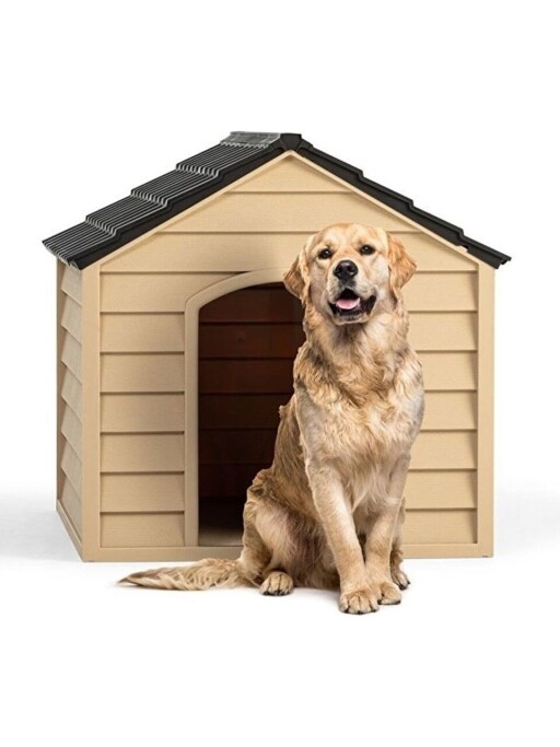 Casă pentru animale de companie, Paws &amp; Whiskers, 5100-4, Plastic, Șampanie / Amară