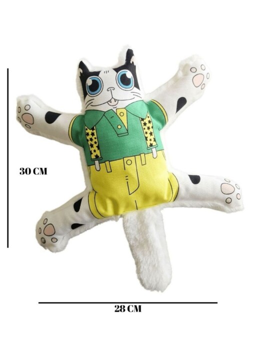 Jucărie pentru câini, Paws &amp; Whiskers, Havhav 1024, MATERIAL TEXTIL PLUȘAT/MATERIAL TEXTIL POLIESTER, Alb